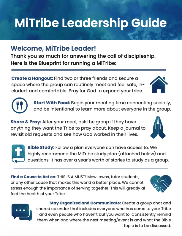 Preview of Leader starter guide